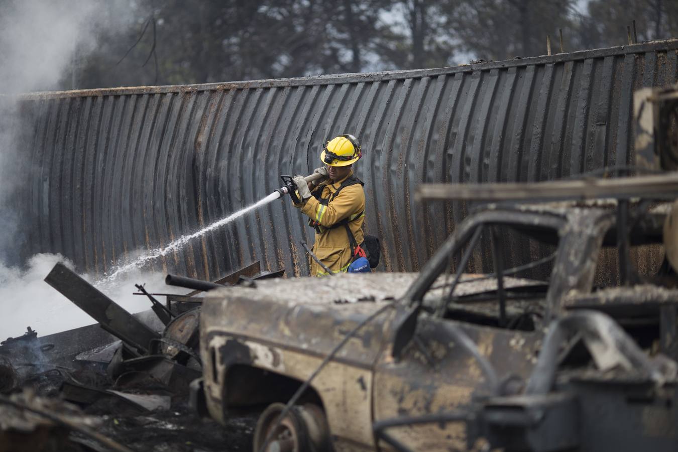 Incendio en el Valle en Middletown