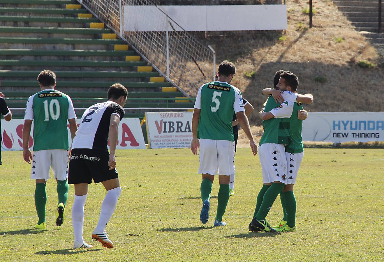 Victoria del Cacereño ante el Burgos (1-0)