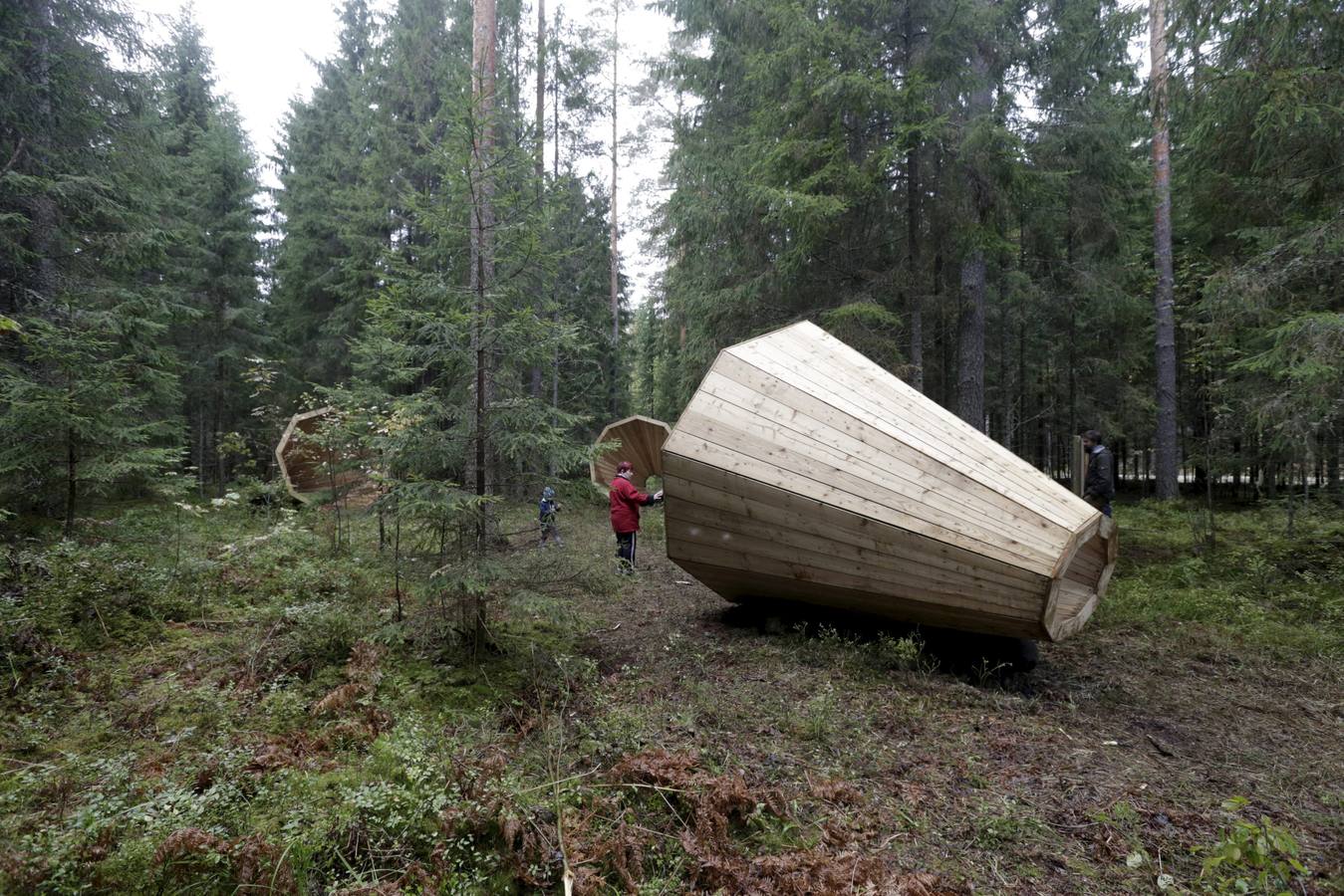 Los megáfonos de madera