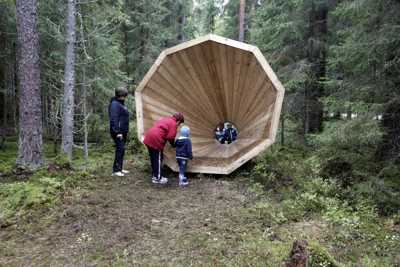 Los megáfonos de madera