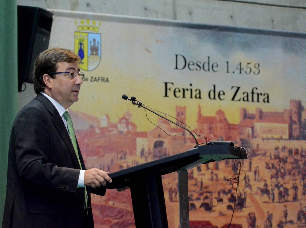 Inauguración de la Feria Internacional Ganadera de Zafra 2015