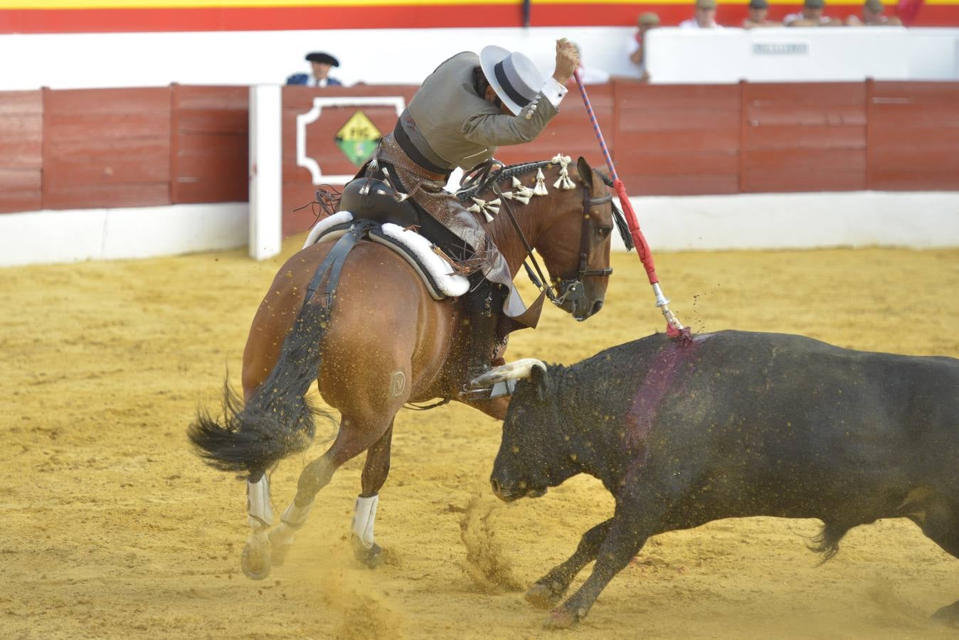 Tarde triunfal de rejones en Zafra