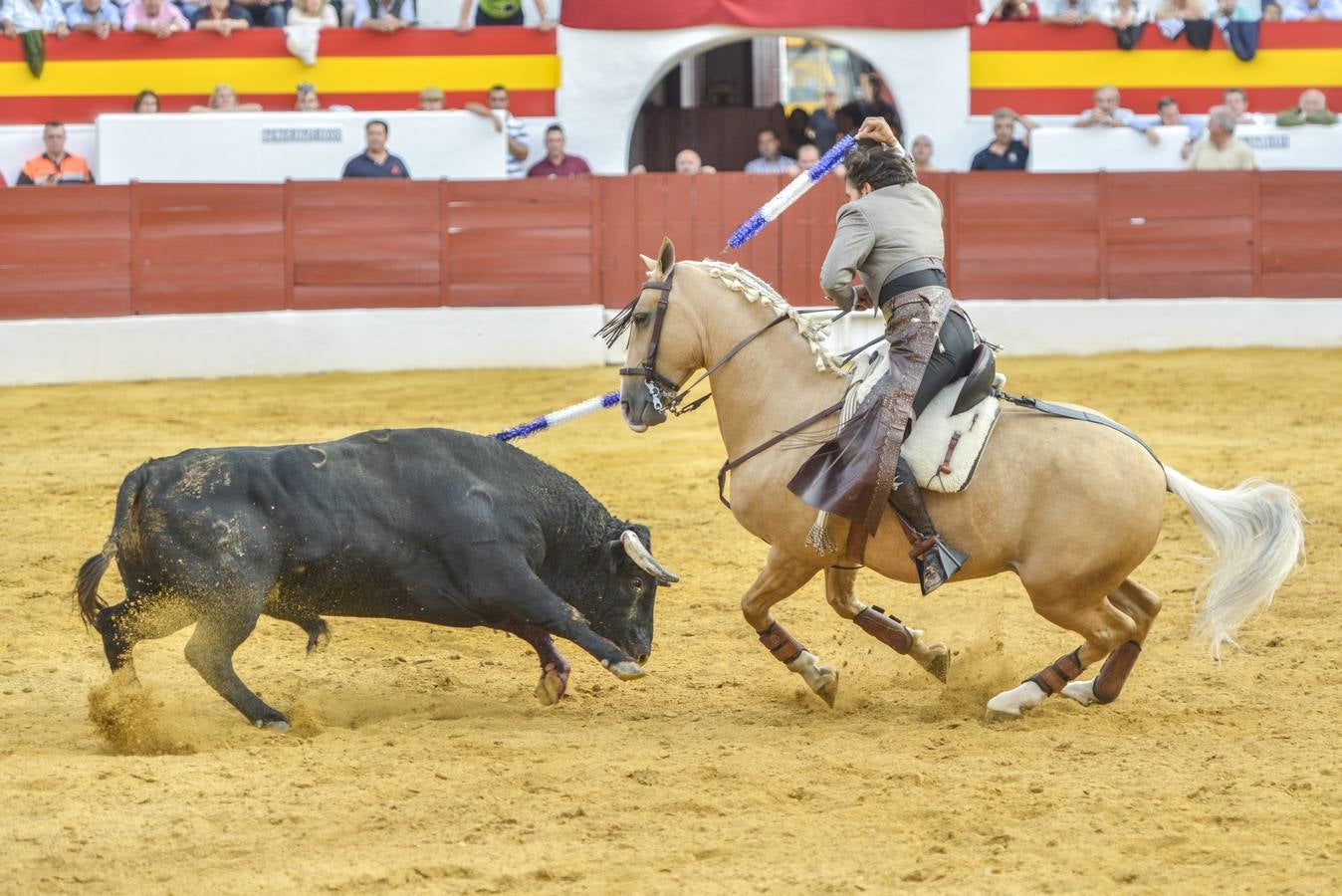 Tarde triunfal de rejones en Zafra