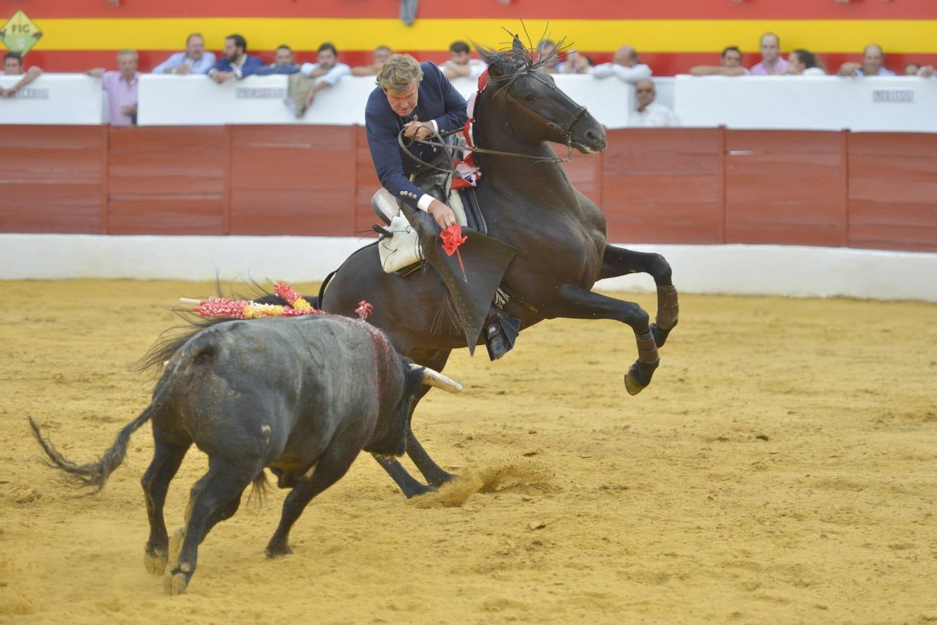 Tarde triunfal de rejones en Zafra