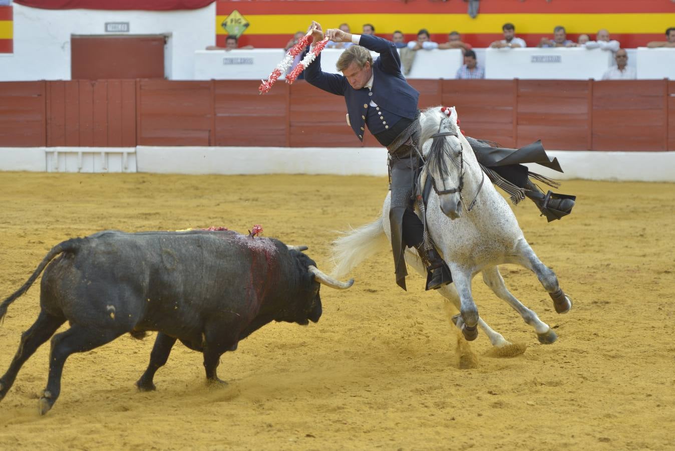 Tarde triunfal de rejones en Zafra