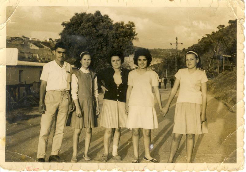 Vecinos del poblado de Torrejón. Fotografía: Mª Carmen Flórez. Fotos cedidas por C.D. Monfragüe