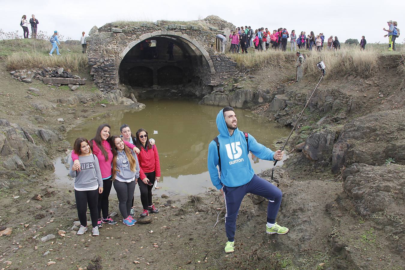 Ruta senderista para pedir la protección de la ermita de San Jorge