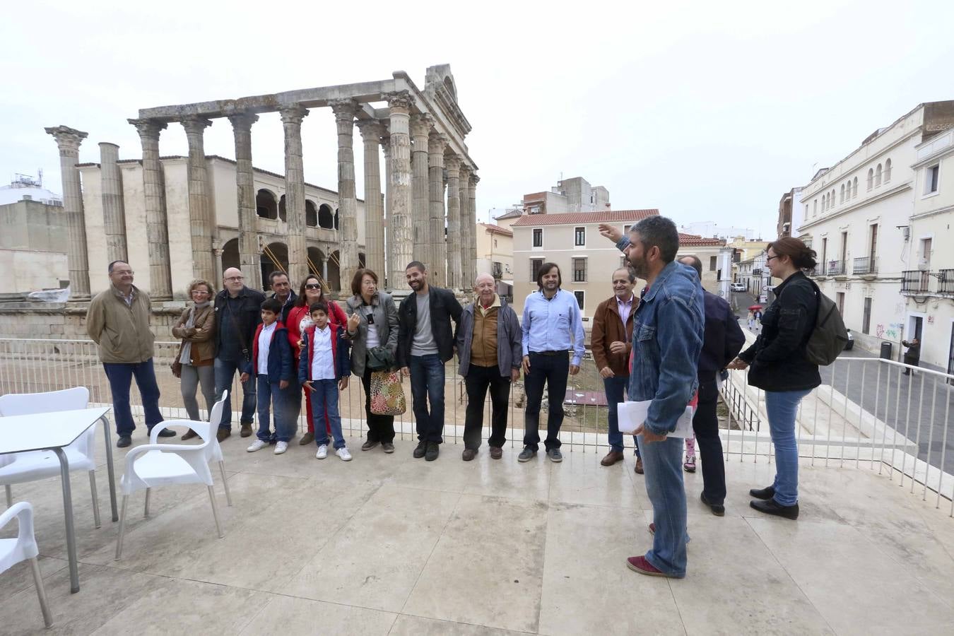 Visita guiada por el Templo de Diana