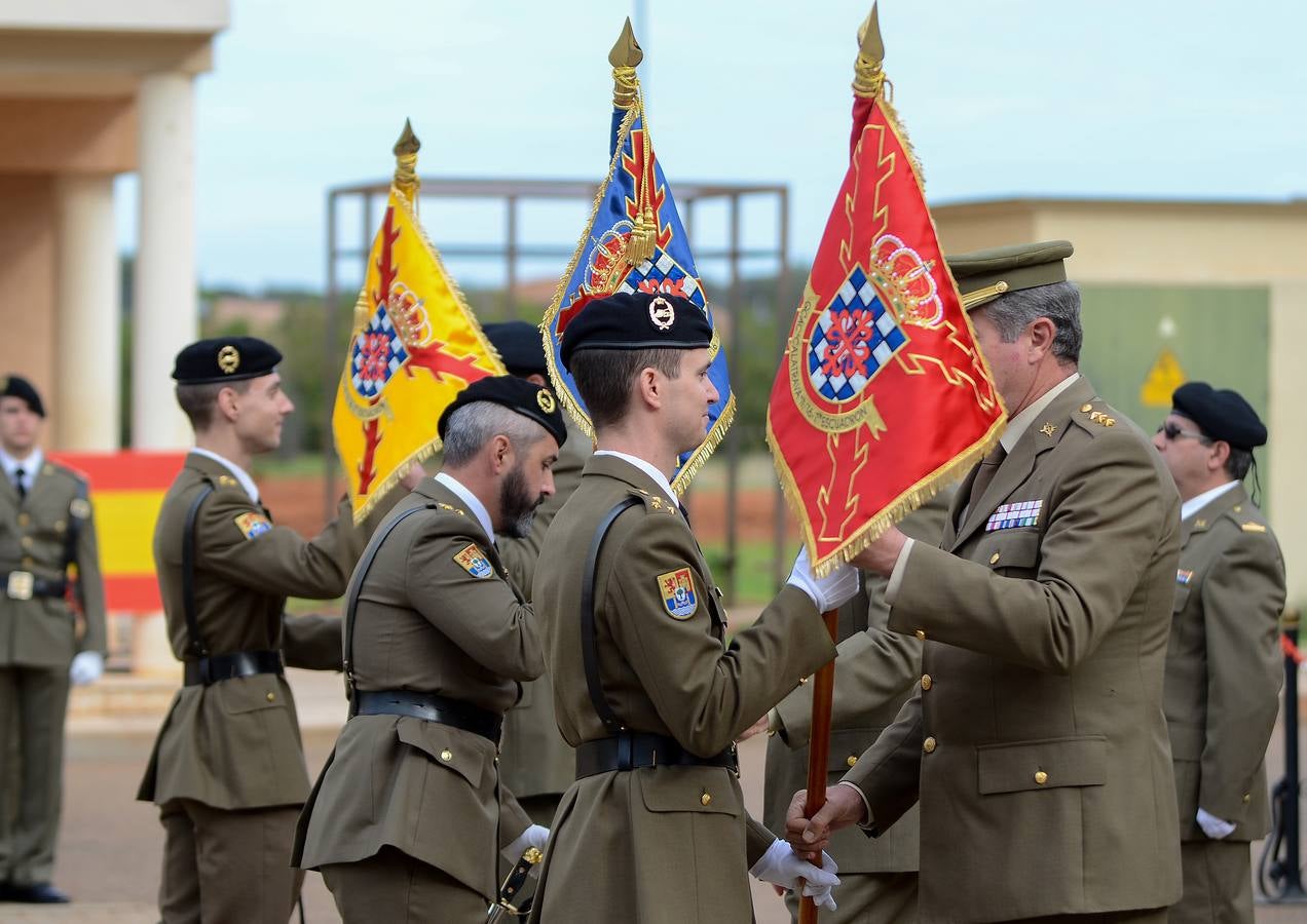 La Base de Bótoa acoge a un nuevo grupo caballería