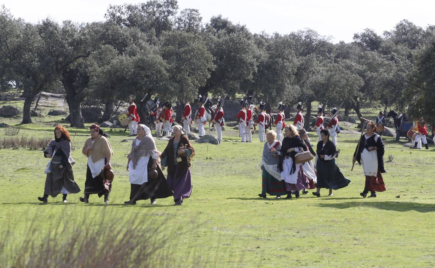 Arroyomolinos recrea la batalla contra las tropas napoleónicas