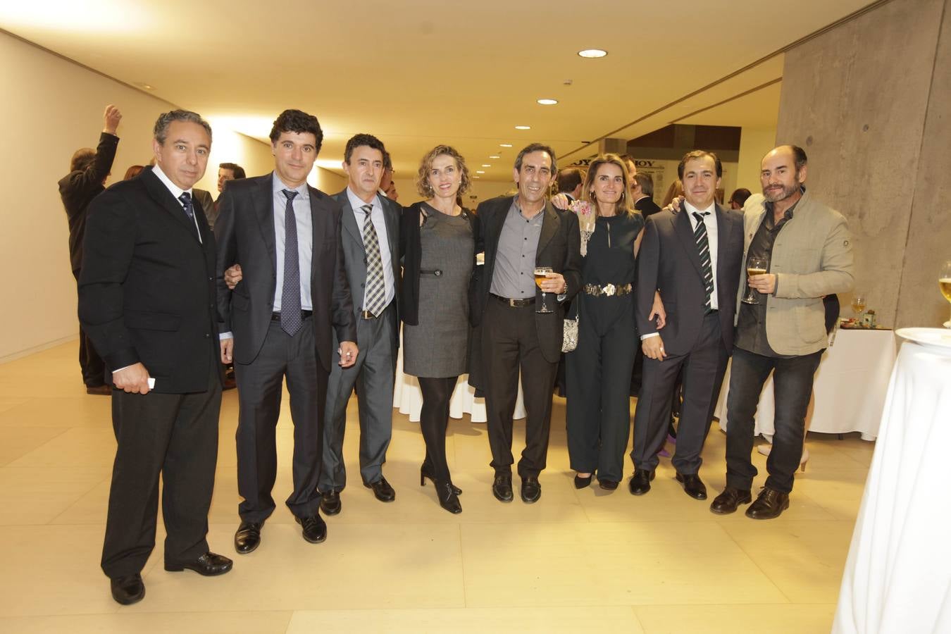 Andrés Sánchez, Eduardo Maza,  Emilio Mateos, Olimpia López, Nani Espinosa, Raquel Gómez, Ángel Gutiérrez y José Luis Hinchado.