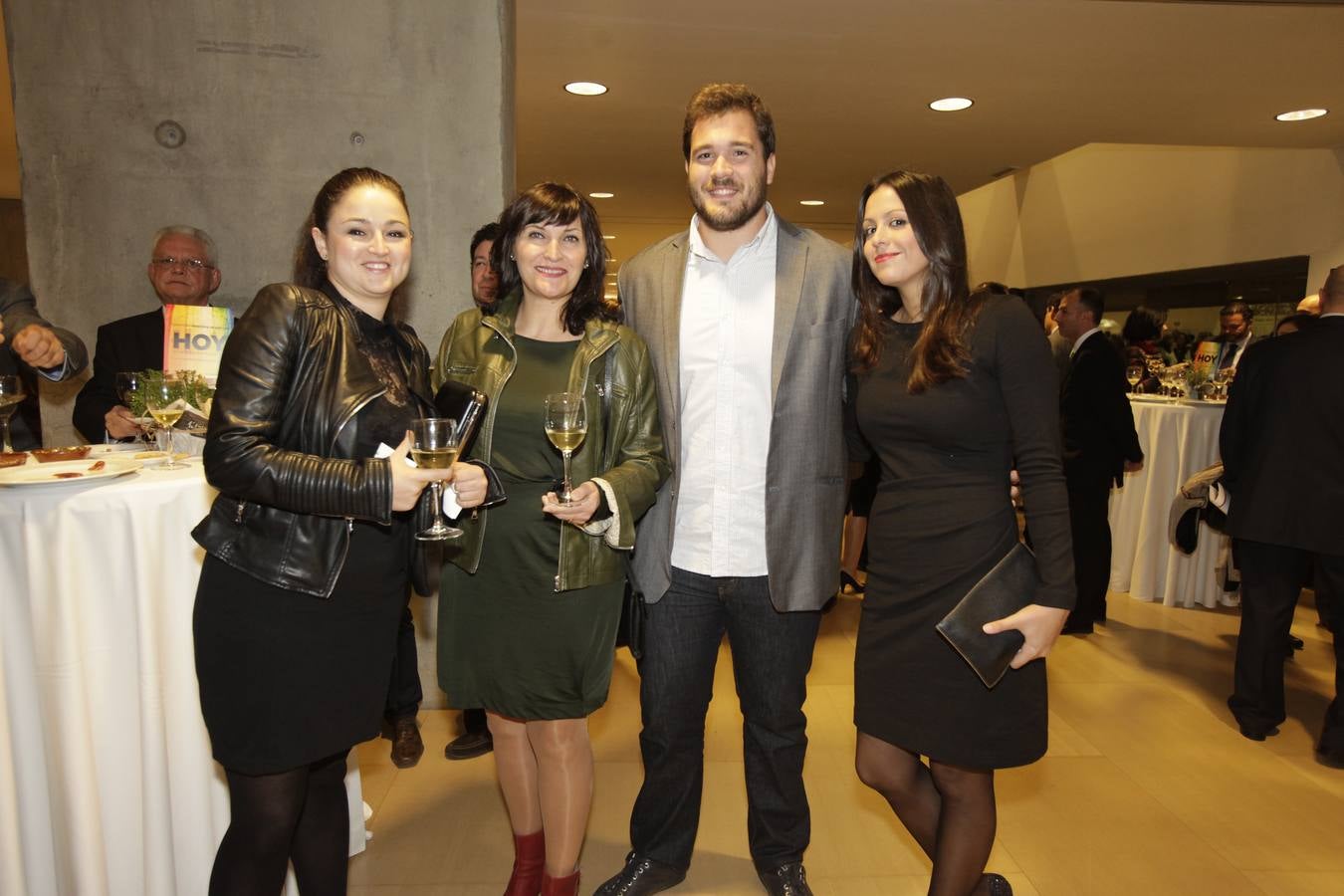 Nuria Cabanillas, Piedad Fernández, Javier Cienfuegos y Ariana Trujillo