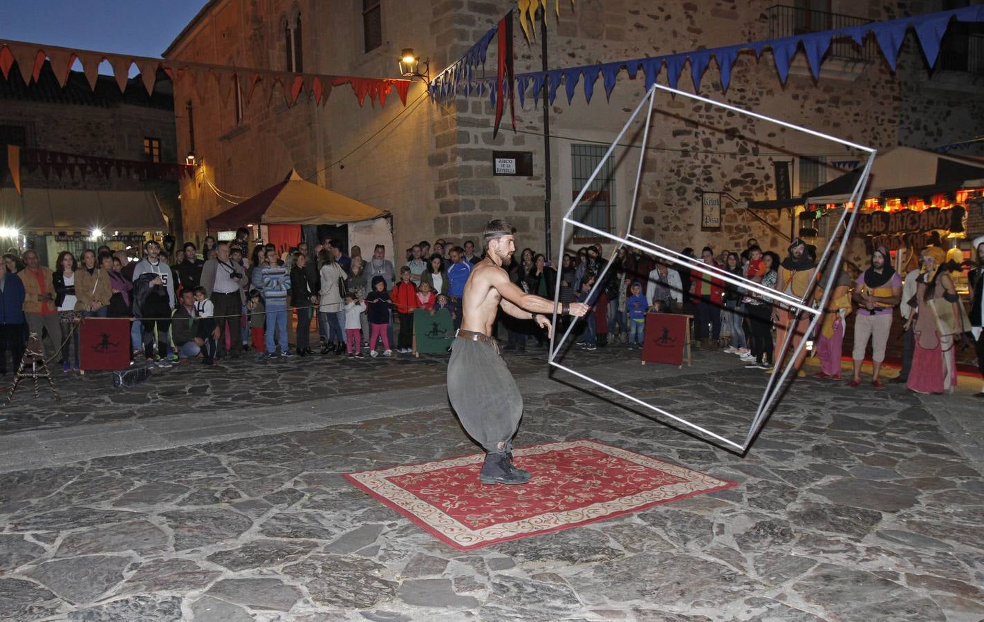 Inauguración del Mercado Medieval de Cáceres