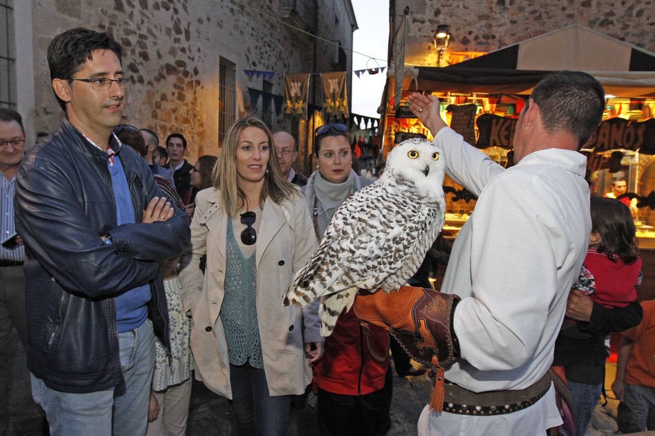 Inauguración del Mercado Medieval de Cáceres