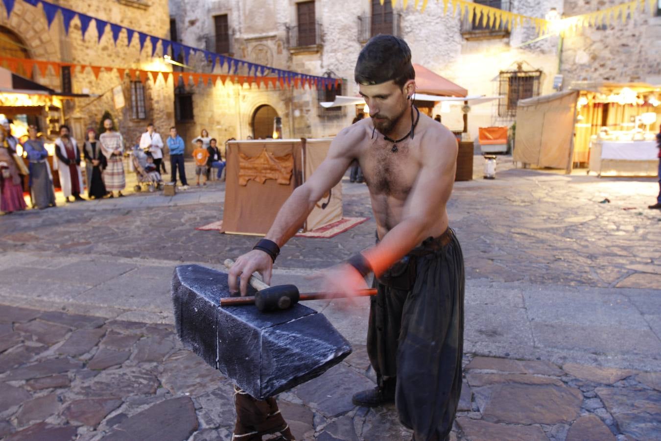 Inauguración del Mercado Medieval de Cáceres