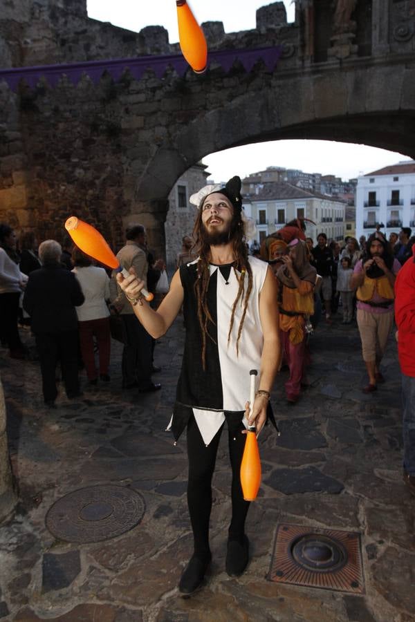 Inauguración del Mercado Medieval de Cáceres