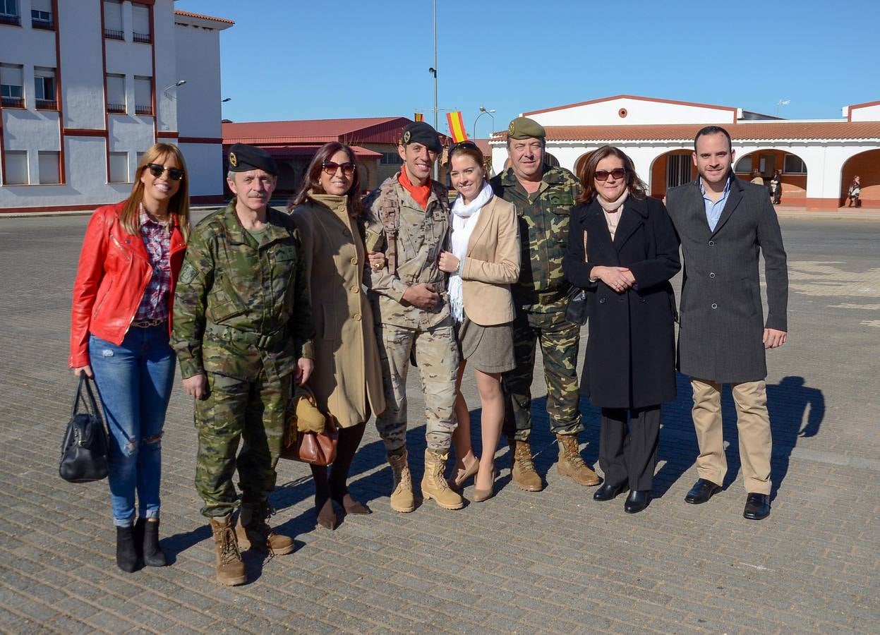 Acto de despedida de los 231 militares que viajarán a Irak