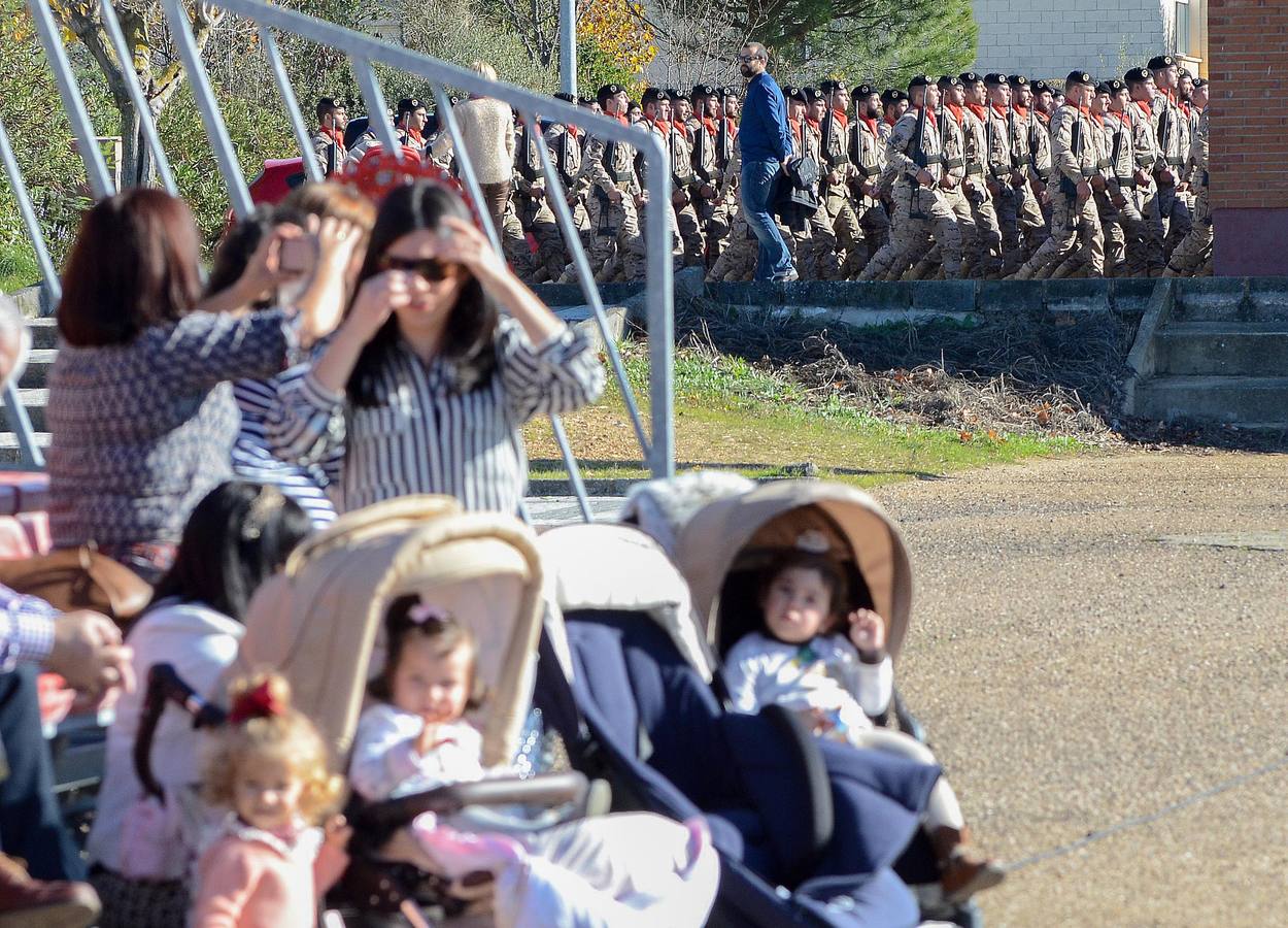 Acto de despedida de los 231 militares que viajarán a Irak