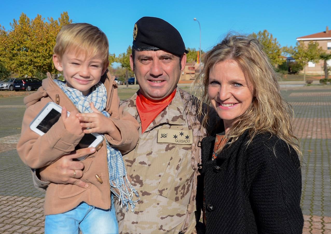 Acto de despedida de los 231 militares que viajarán a Irak