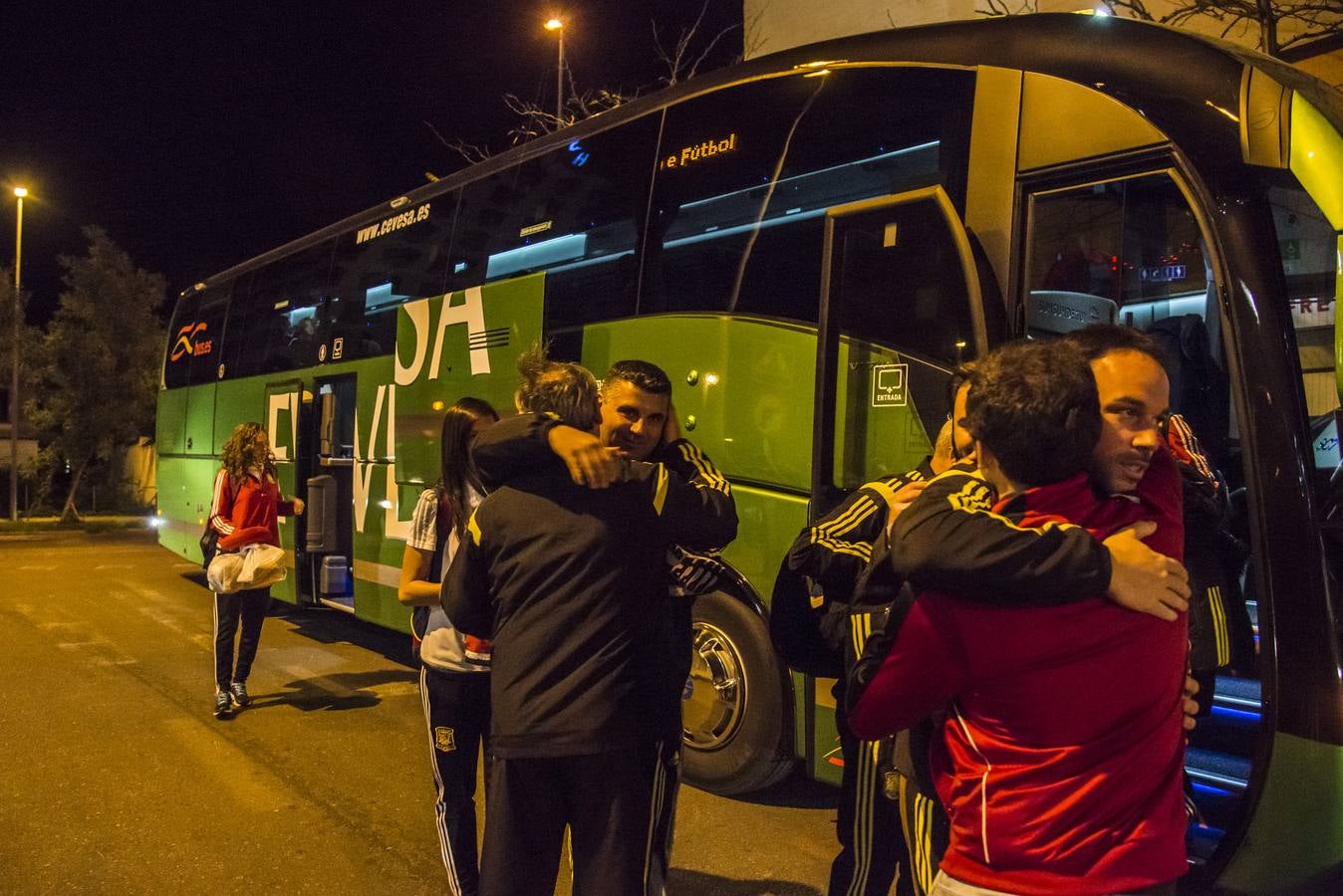 España ya está en Badajoz