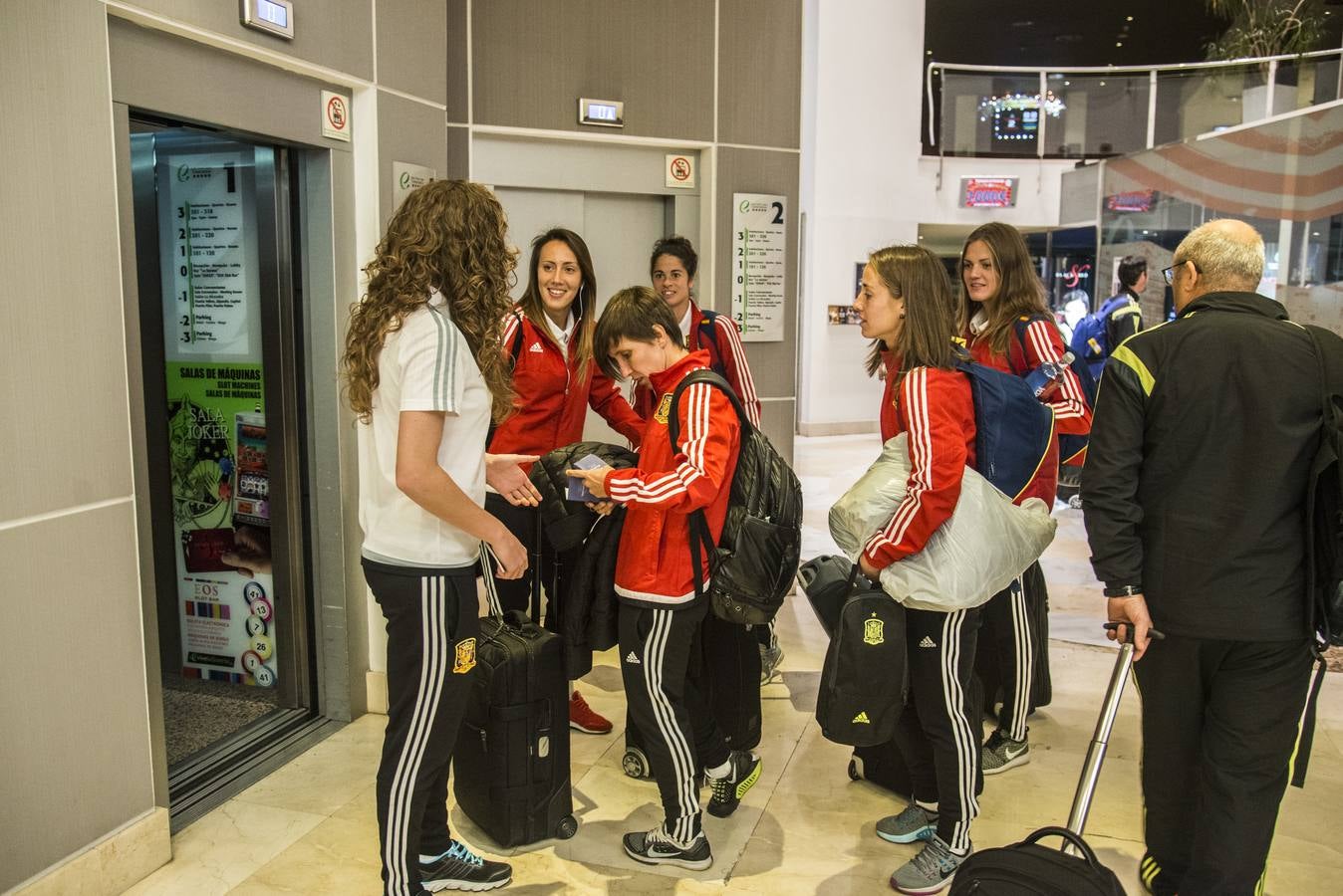 España ya está en Badajoz