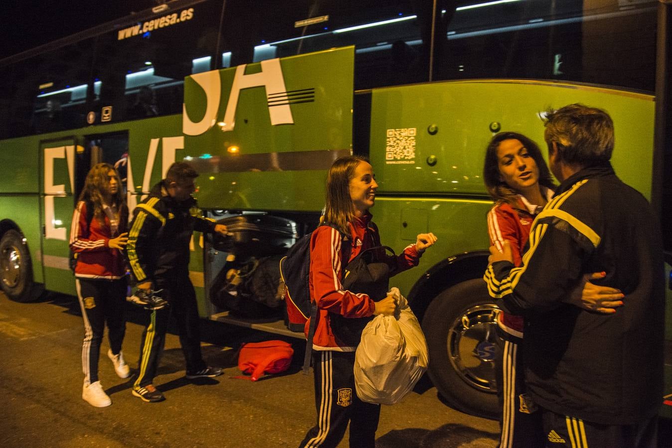 España ya está en Badajoz