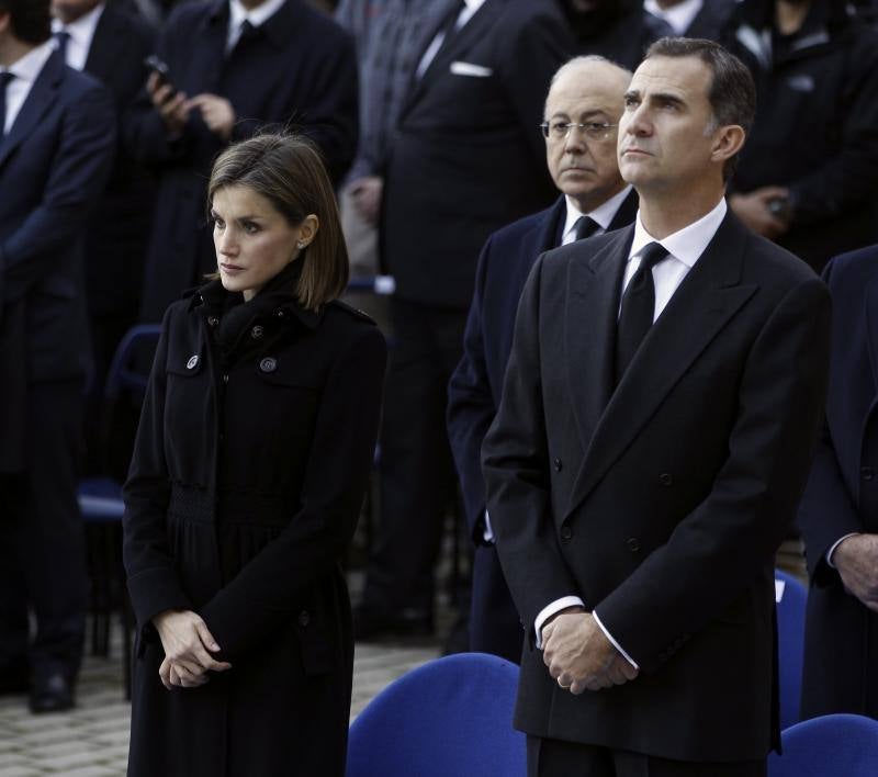 Llegada de los restos de los agentes asesinados en Kabul y funeral