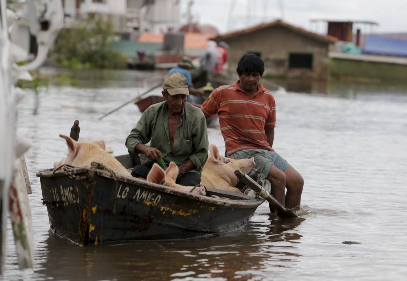 Inundaciones en Paraguay