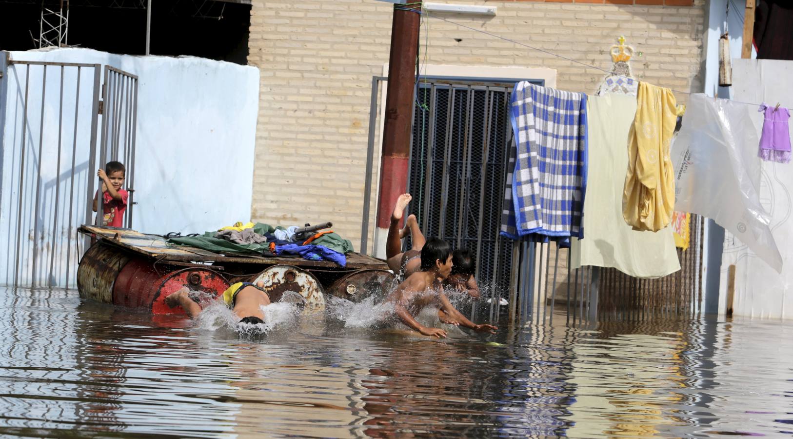 Inundaciones en Paraguay