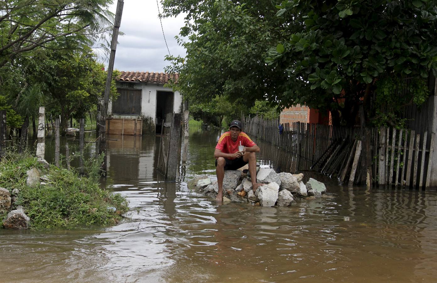 Inundaciones en Paraguay