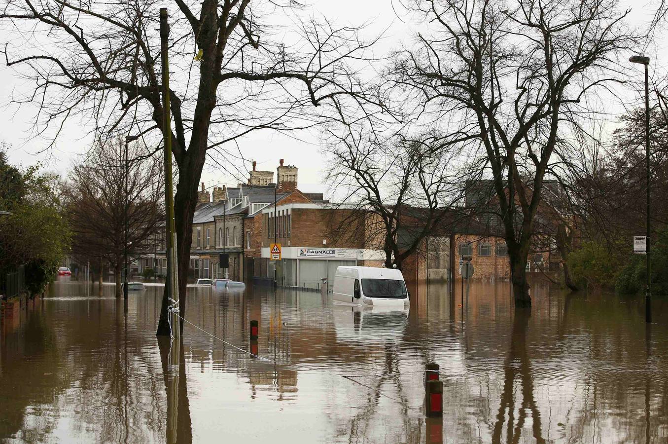 Inundaciones en el norte de Inglaterra