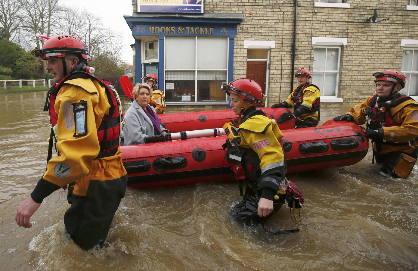 Inundaciones en el norte de Inglaterra