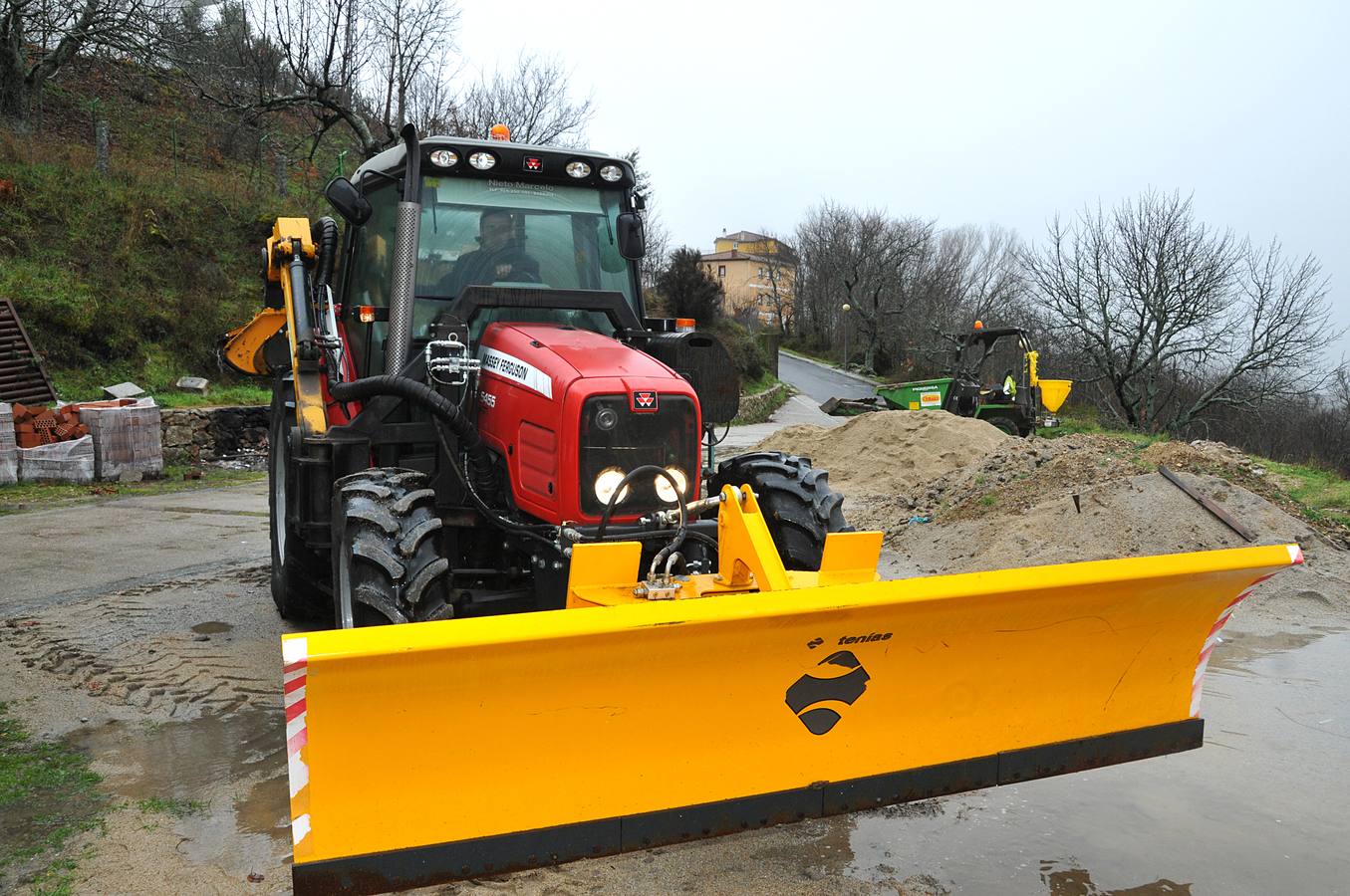 El norte de Cáceres se prepara para la nieve