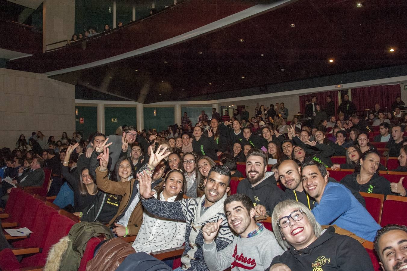 Sorteo del desfile de comparsas en el López de Ayala