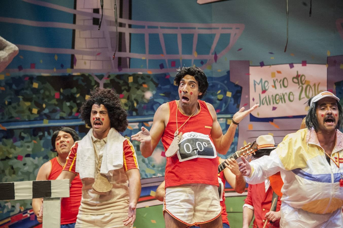 Los Camballotas en preliminares del Carnaval 2016