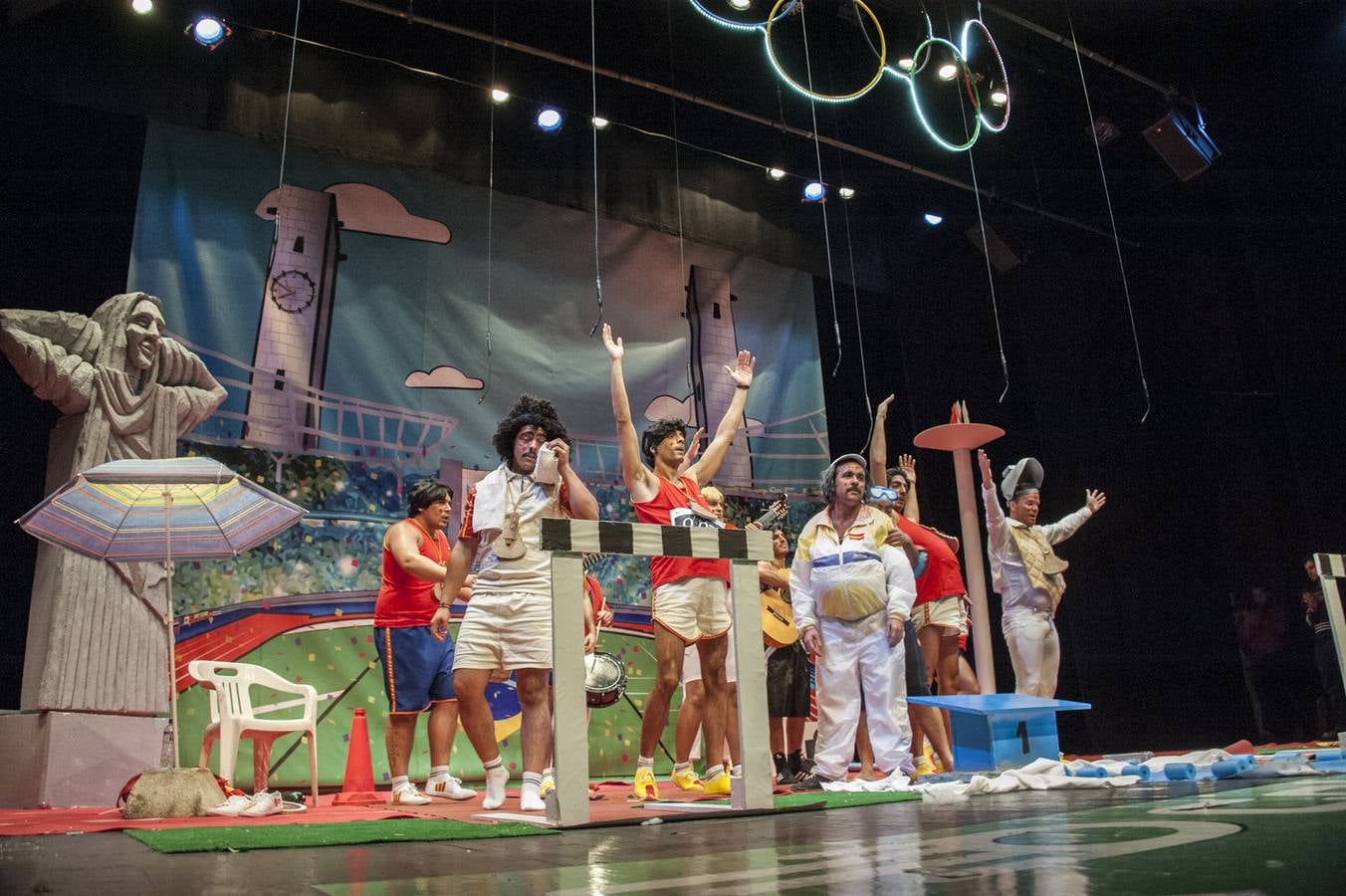 Los Camballotas en preliminares del Carnaval 2016