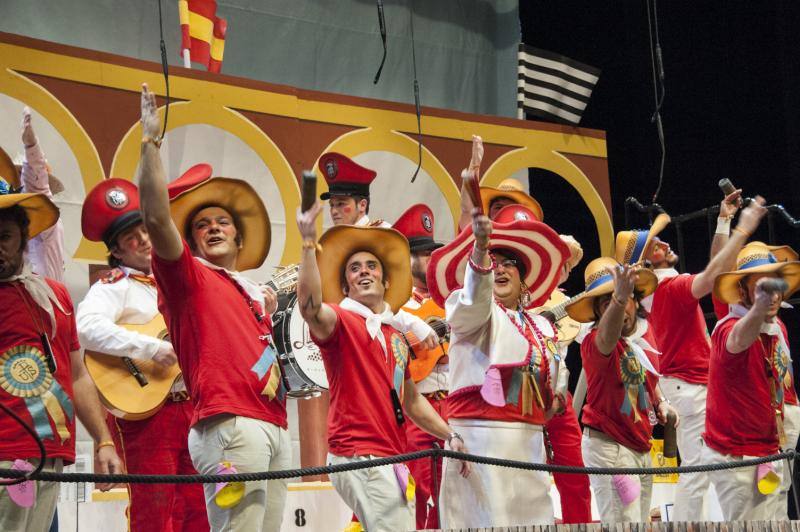 Los Mirinda, en las preliminares del Carnaval 2016