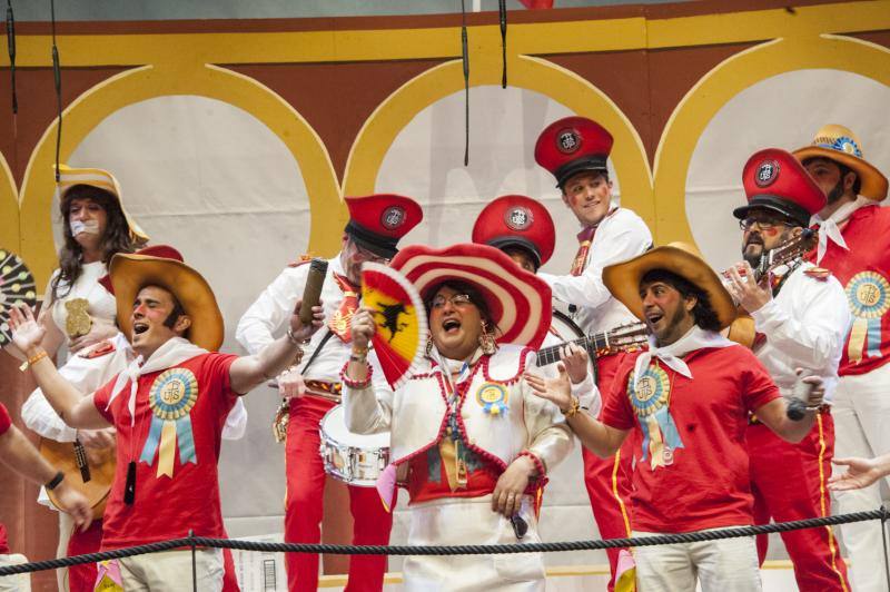 Los Mirinda, en las preliminares del Carnaval 2016