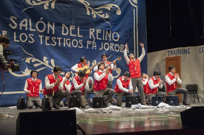 Actuación de Los 3W.