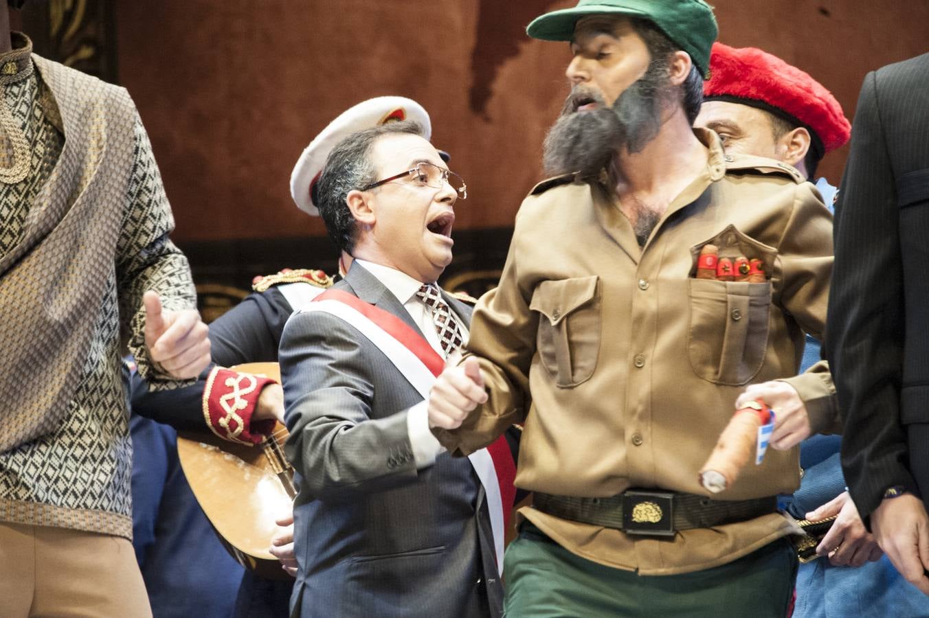 Los Water Closet, en las preliminares del Carnaval de Badajoz 2016