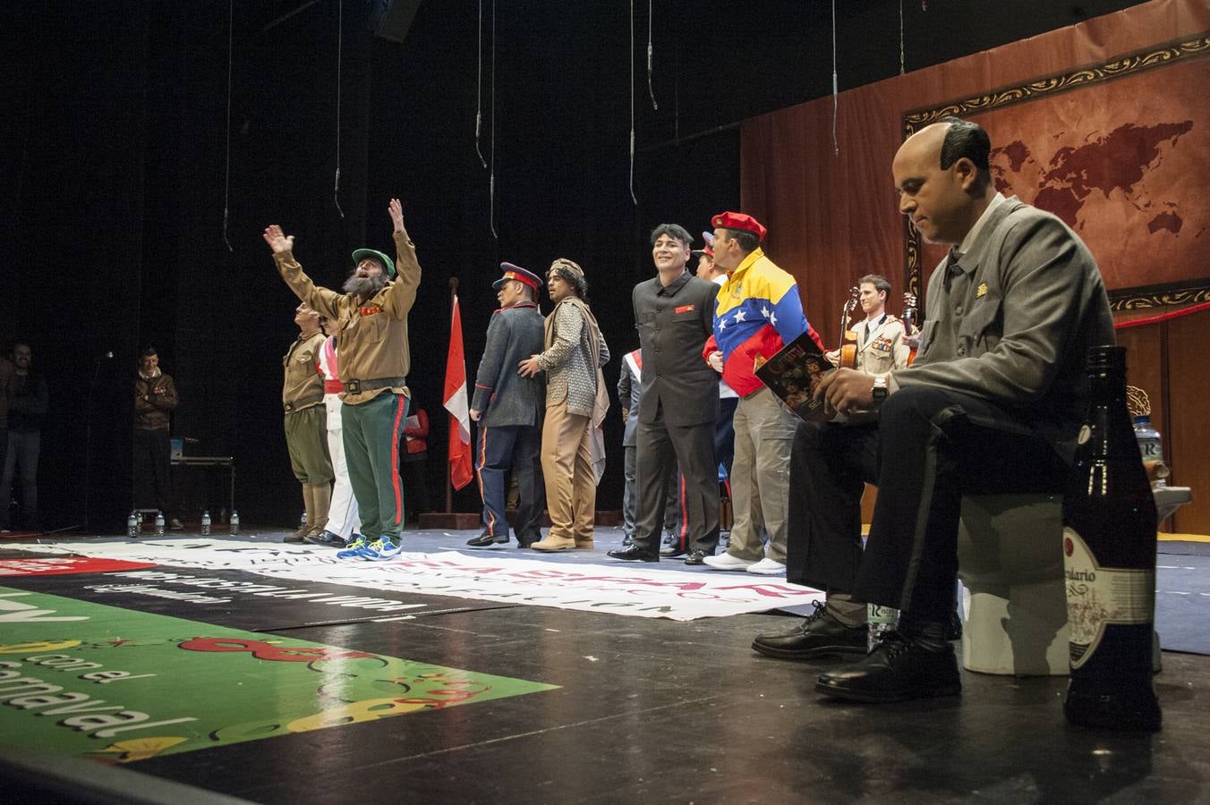 Los Water Closet, en las preliminares del Carnaval de Badajoz 2016