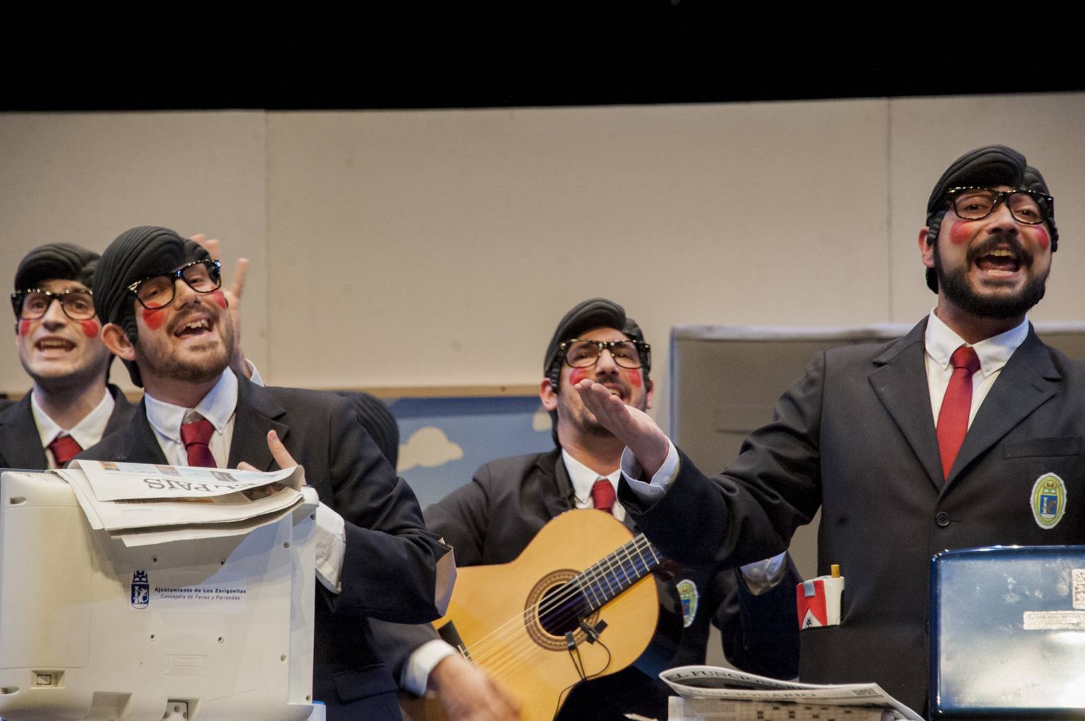 Los Zarigüellas, en preliminares del Carnaval de Badajoz 2016