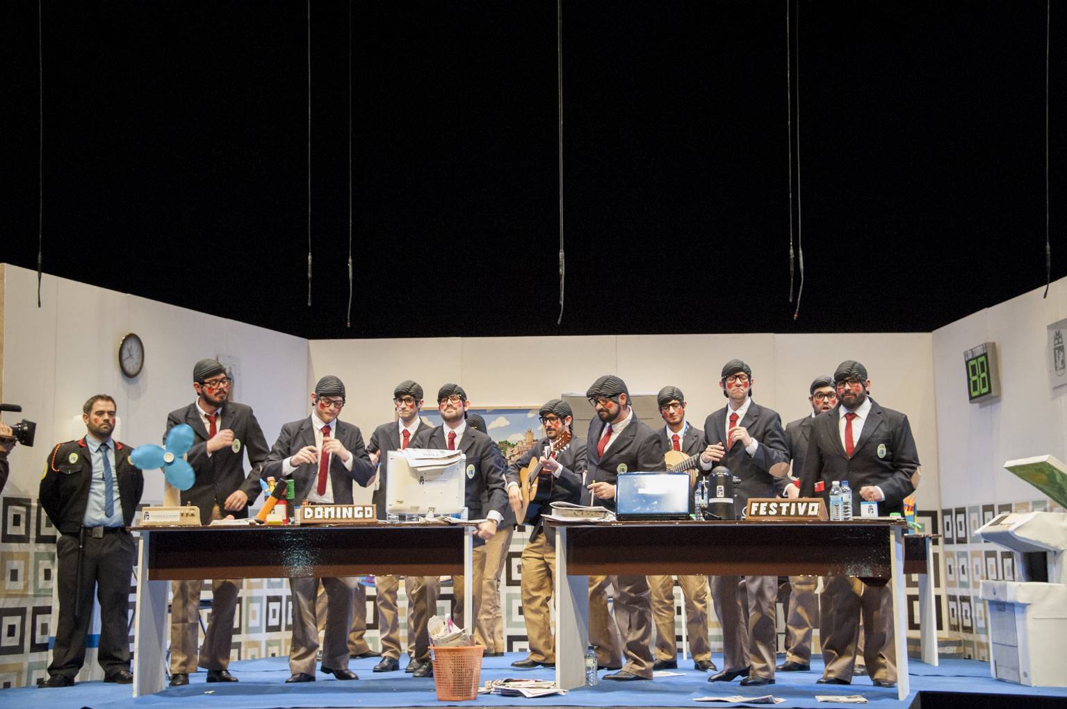 Los Zarigüellas, en preliminares del Carnaval de Badajoz 2016