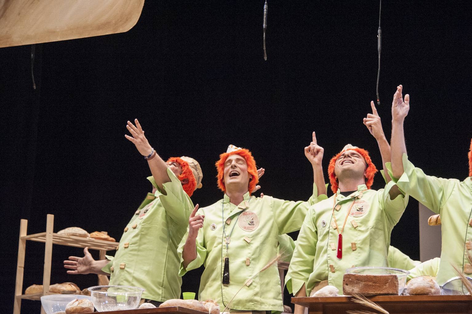 La Caidita, en preliminares del Carnaval de Badajoz en 2016