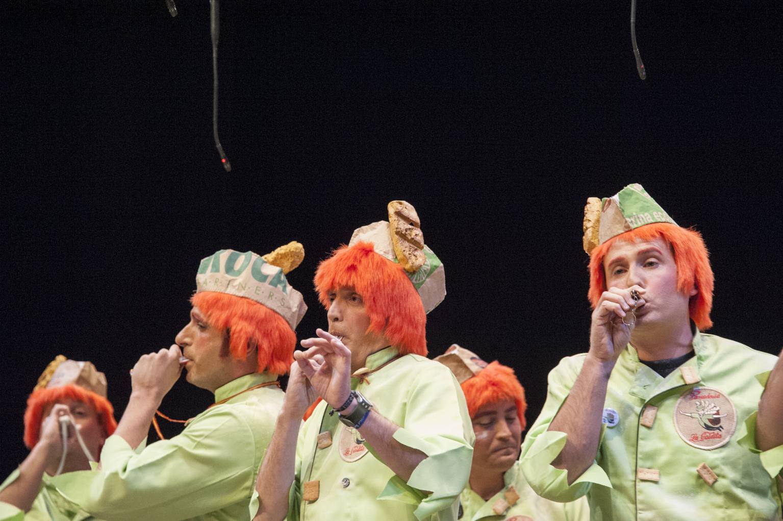 La Caidita, en preliminares del Carnaval de Badajoz en 2016