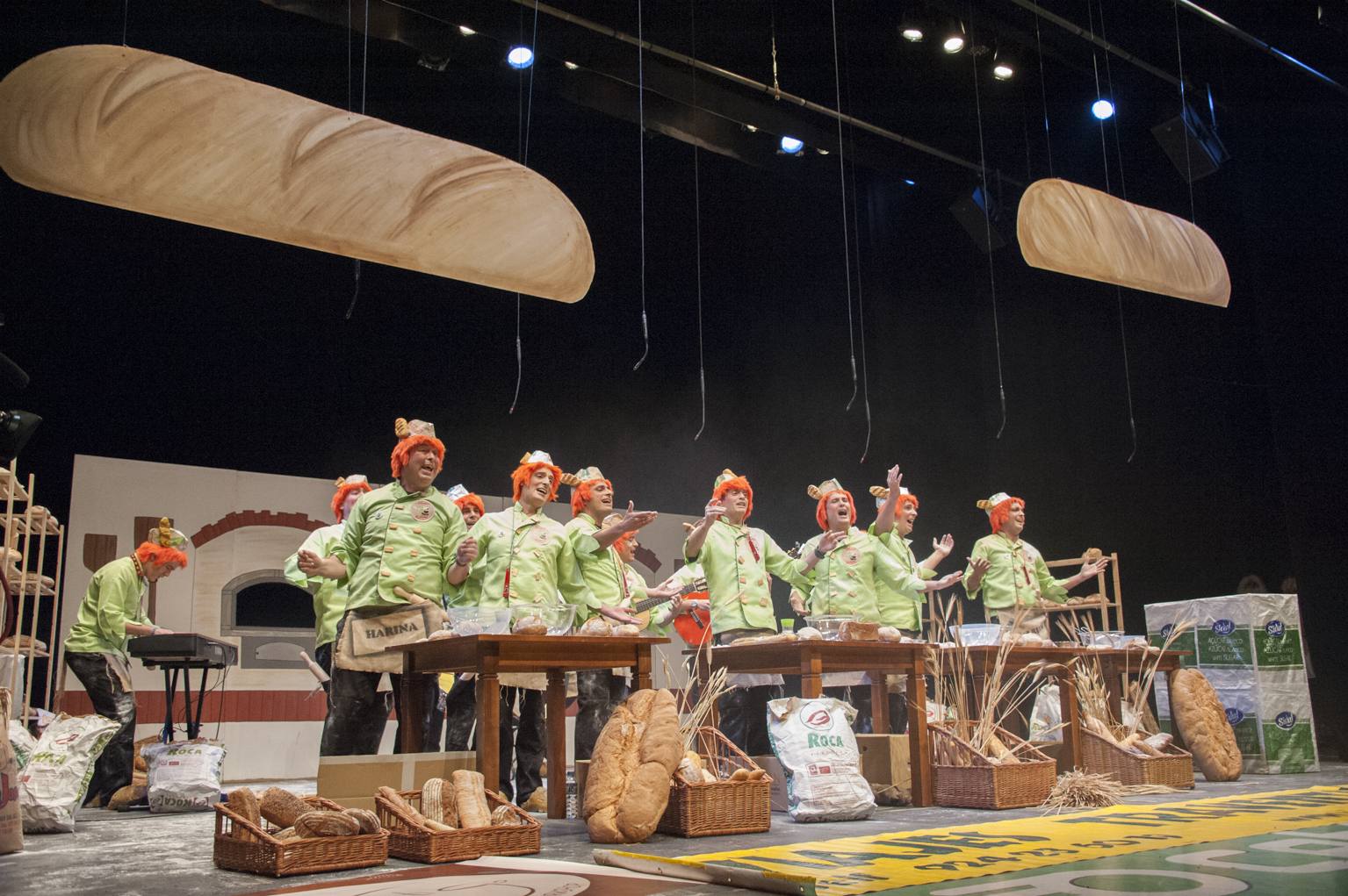 La Caidita, en preliminares del Carnaval de Badajoz en 2016