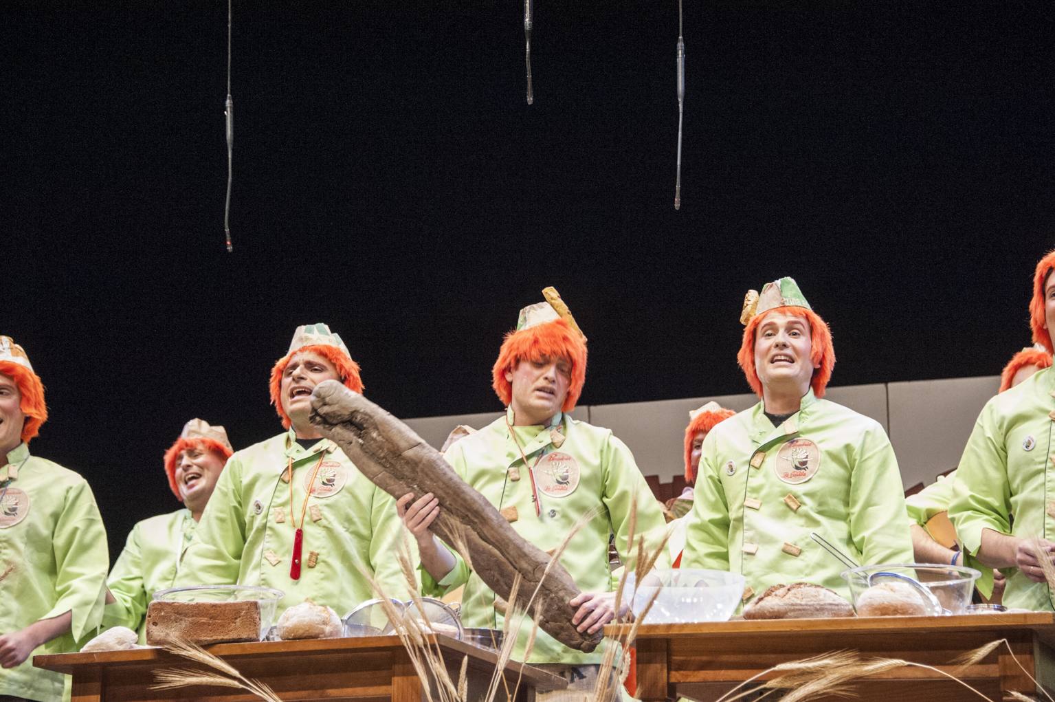 La Caidita, en preliminares del Carnaval de Badajoz en 2016