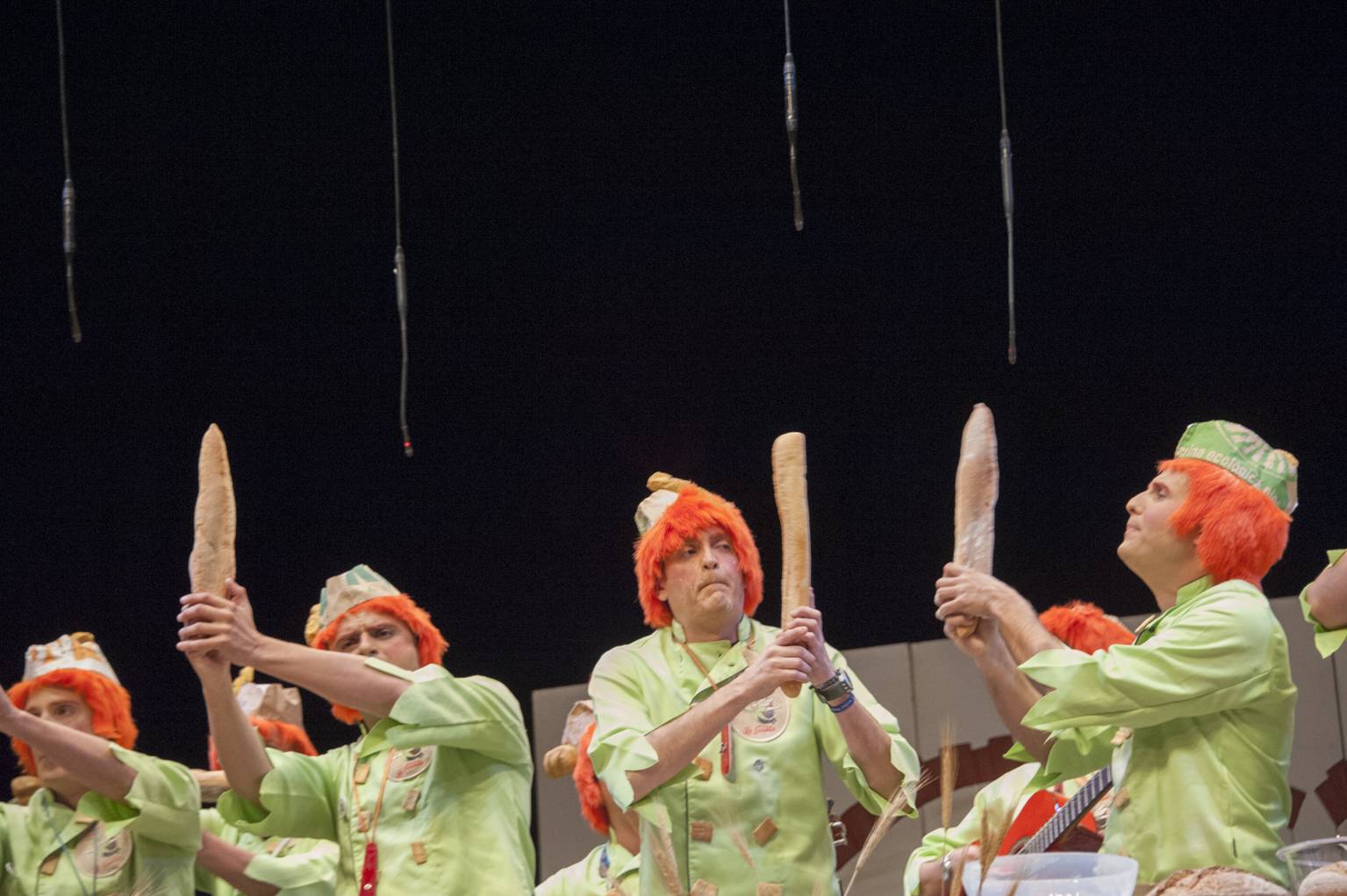 La Caidita, en preliminares del Carnaval de Badajoz en 2016