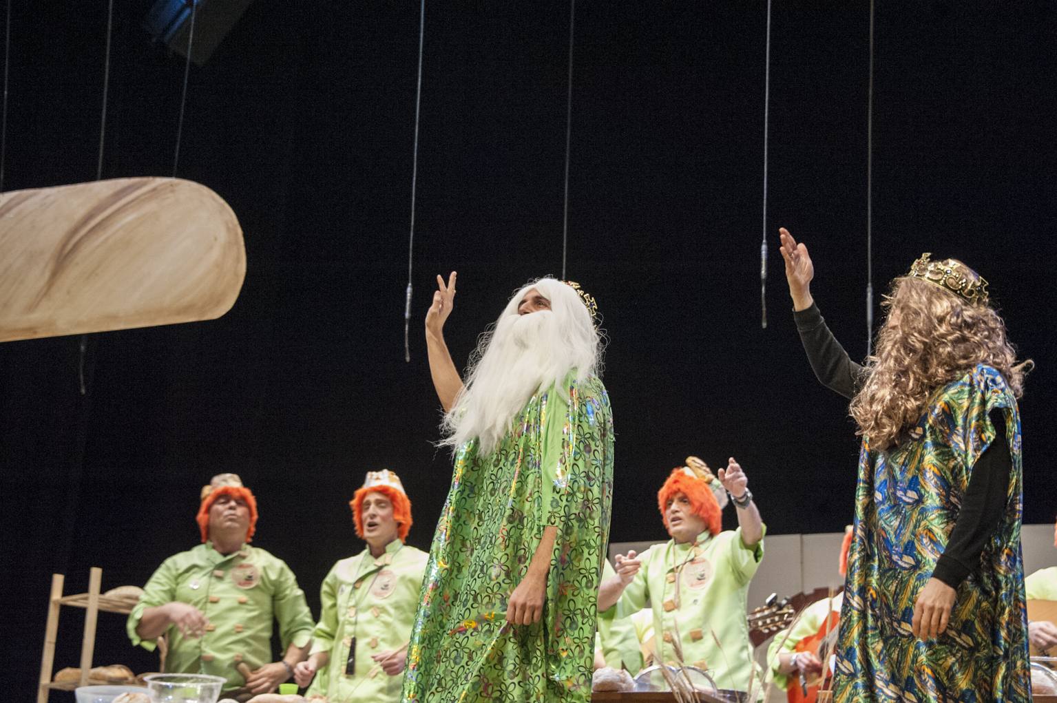 La Caidita, en preliminares del Carnaval de Badajoz en 2016