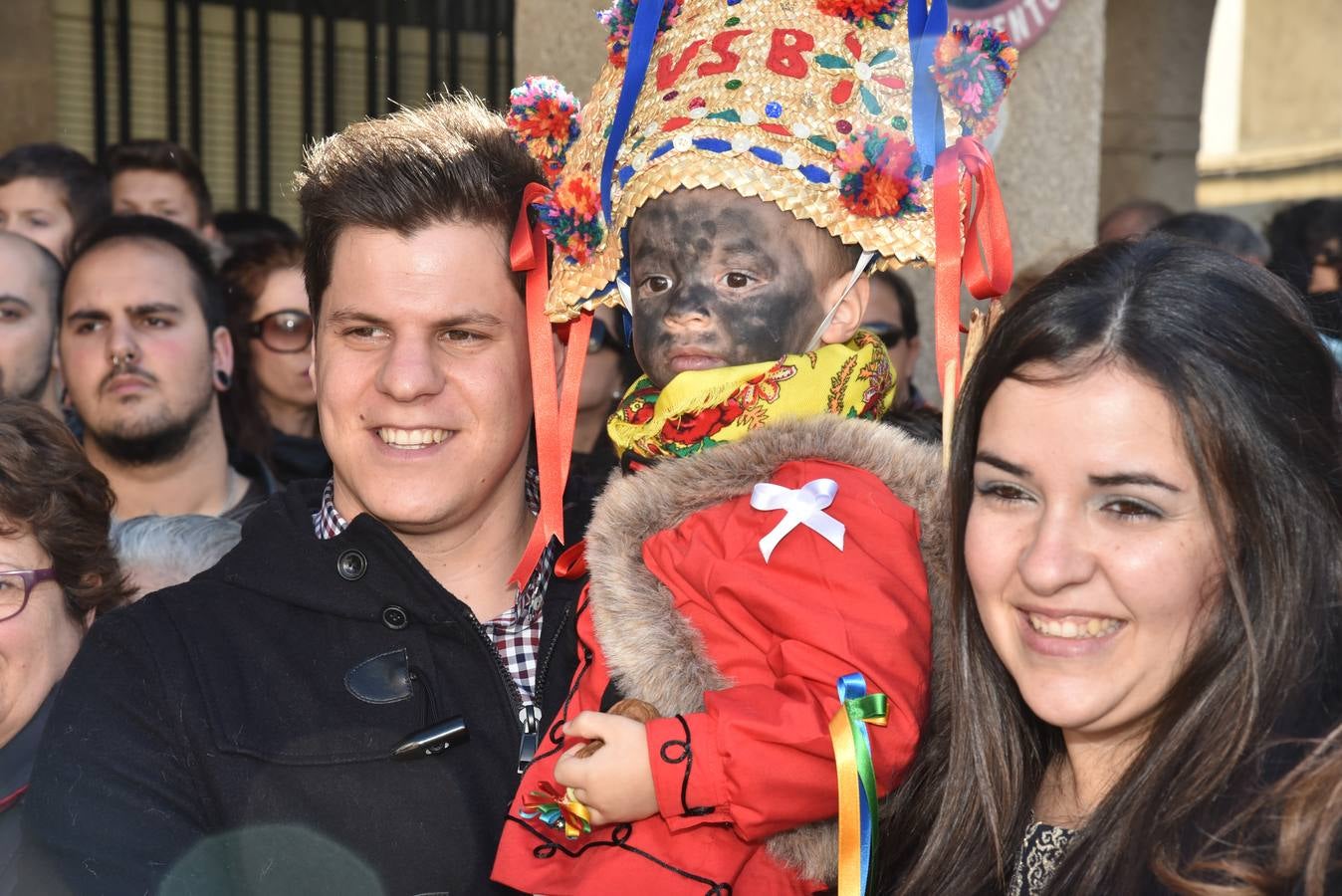 Los Negritos de San Blas llenan de danzas ancetrales Montehermoso